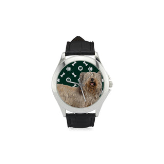 Skye Terrier Women's Classic Leather Strap Watch - TeeAmazing