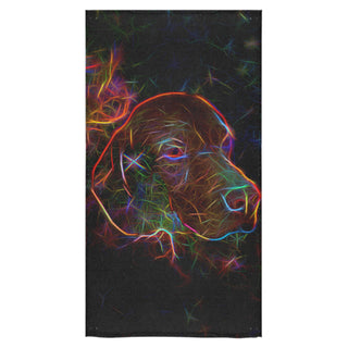 Weimaraner Glow Design 1 Bath Towel 30"x56" - TeeAmazing