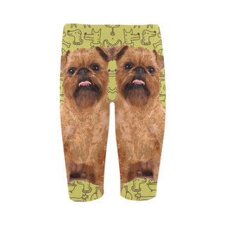 Brussels Griffon Hestia Cropped Leggings (Model L03) - TeeAmazing