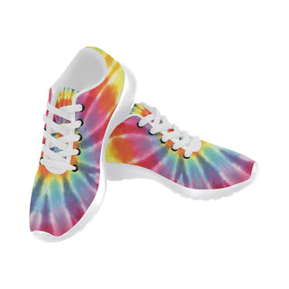 Tie Dye White Sneakers for Women - TeeAmazing