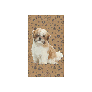 Maltese Shih Tzu Dog Custom Towel 16"x28" - TeeAmazing