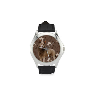 Australian Kelpie Dog Women's Classic Leather Strap Watch - TeeAmazing