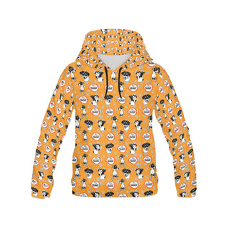 Jack Russell Terrier Pattern All Over Print Hoodie for Women - TeeAmazing