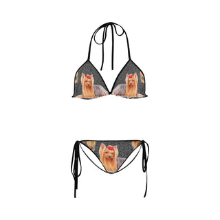Yorkie Lover Custom Bikini Swimsuit - TeeAmazing