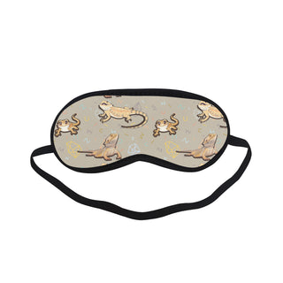 Bearded Dragon Lizard Pattern Sleeping Mask - TeeAmazing