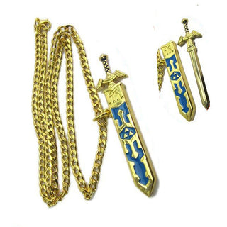 High Quality Legend of Zelda Removable Master Sword Long Chain Pendant Necklace - TeeAmazing