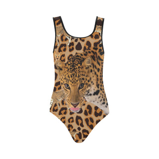 Leopard Vest One Piece Swimsuit - TeeAmazing