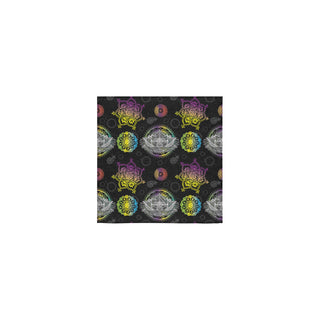 Lotus and Mandalas Square Towel 13x13 - TeeAmazing