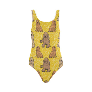Cocker Spaniel Vest One Piece Swimsuit - TeeAmazing