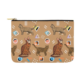 Bengal Cat Carry-All Pouch 12.5x8.5 - TeeAmazing