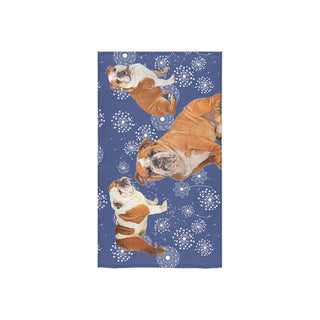 English Bulldog Lover Custom Towel 16"x28" - TeeAmazing