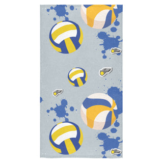 Volleyball Pattern Bath Towel 30"x56" - TeeAmazing