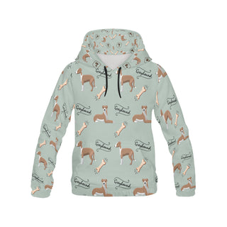 Greyhound Pattern All Over Print Hoodie for Men - TeeAmazing