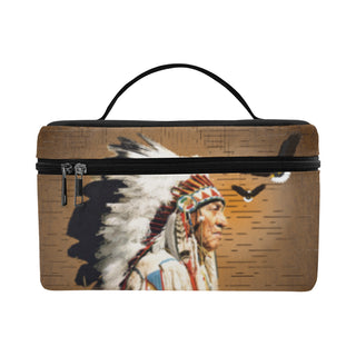 Native American Cosmetic Bag/Large - TeeAmazing