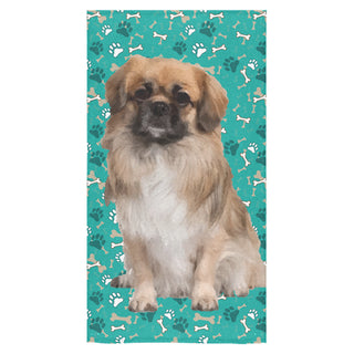 Tibetan Spaniel Bath Towel 30"x56" - TeeAmazing