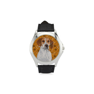 Coonhound Women's Classic Leather Strap Watch - TeeAmazing