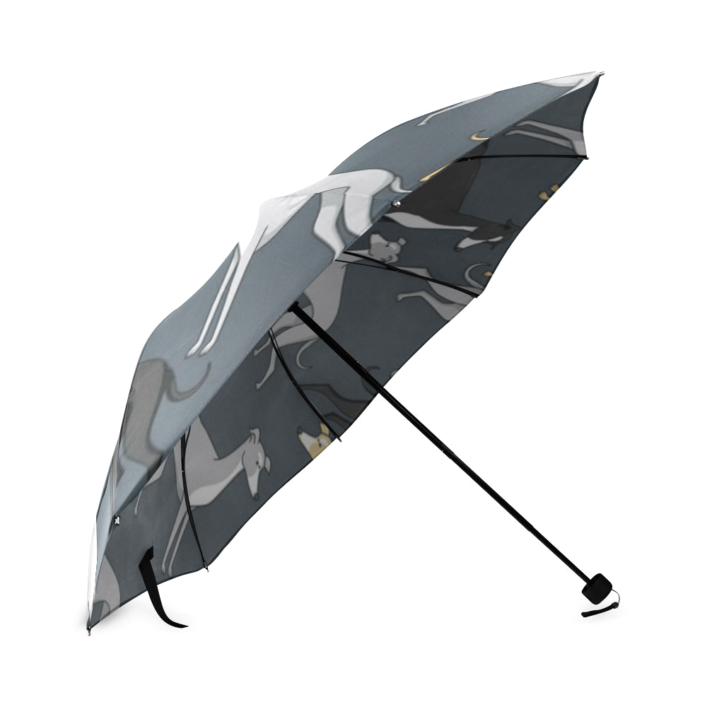 Greyhound Foldable Umbrella - TeeAmazing
