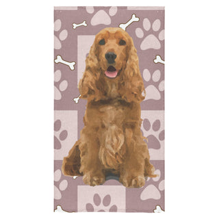 American Cocker Spaniel Bath Towel 30"x56" - TeeAmazing