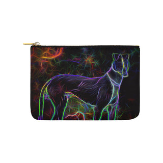 Greyhound Glow Design 3 Carry-All Pouch 9.5x6 - TeeAmazing