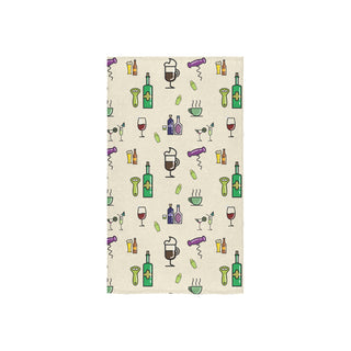 Bartender Pattern Custom Towel 16"x28" - TeeAmazing