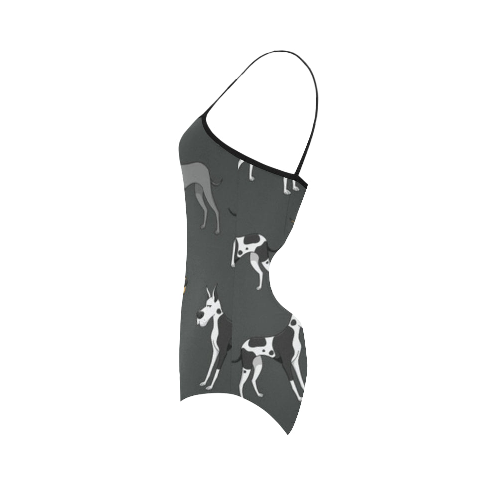 Great Dane Strap Swimsuit - TeeAmazing