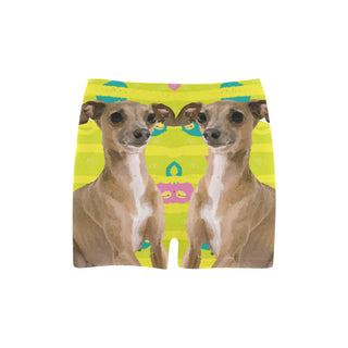 Italian Greyhound Briseis Skinny Shorts (Model L04) - TeeAmazing