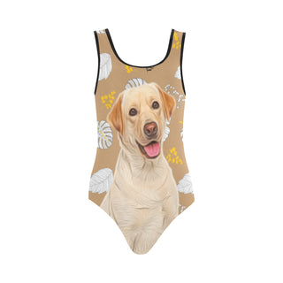 Labrador Retriever Lover Vest One Piece Swimsuit - TeeAmazing