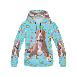 Pit bull All Over Print Hoodie for Men - TeeAmazing