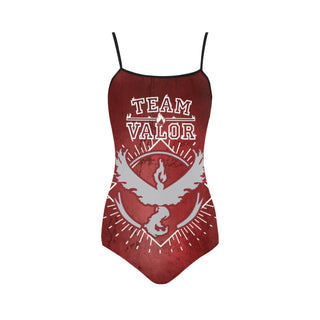 Team Valor Strap Swimsuit - TeeAmazing