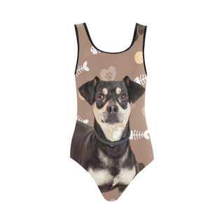 Chiweenie Dog Vest One Piece Swimsuit - TeeAmazing