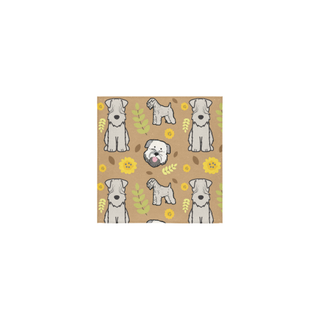 Soft Coated Wheaten Terrier Flower Square Towel 13“x13” - TeeAmazing