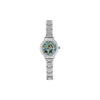 Free Bernese Mountain Pattern Women's Italian Charm Watch - TeeAmazing