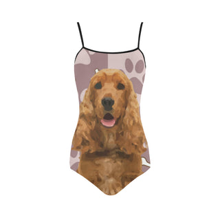 American Cocker Spaniel Strap Swimsuit - TeeAmazing