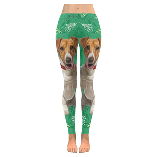 Jack Russell Terrier Lover Low Rise Leggings (Invisible Stitch) (Model L05) - TeeAmazing