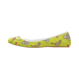 Weimaraner Pattern Juno Ballet Pumps - TeeAmazing