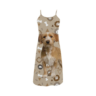 Basset Fauve Dog Alcestis Slip Dress - TeeAmazing