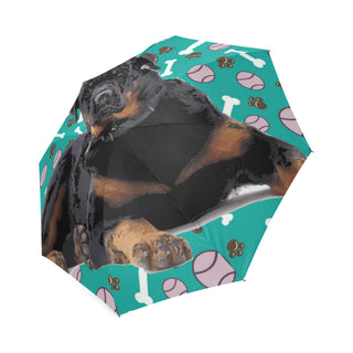 Rottweiler Foldable Umbrella - TeeAmazing