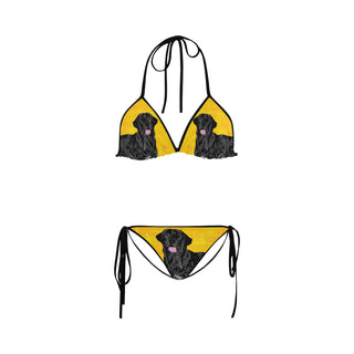 Black Labrador Custom Bikini Swimsuit - TeeAmazing