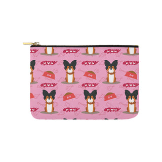 Papillon Pattern Carry-All Pouch 9.5x6 - TeeAmazing