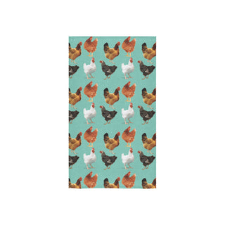 Chicken Pattern Custom Towel 16"x28" - TeeAmazing