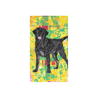 Black Lab Custom Towel 16"x28" - TeeAmazing