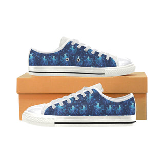 Sailor Mercury White Women's Classic Canvas Shoes - TeeAmazing