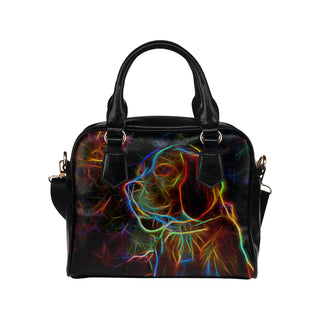 Beagle Glow Design 1 Shoulder Handbag - TeeAmazing