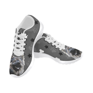 Eurasier White Sneakers for Men - TeeAmazing
