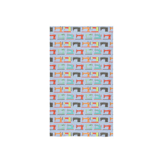 Sewing Machine Pattern Custom Towel 16"x28" - TeeAmazing