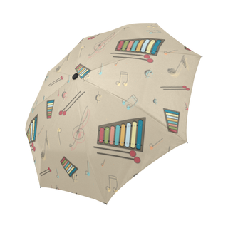 Vibraphone Pattern Auto-Foldable Umbrella - TeeAmazing