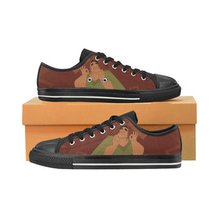 Pacha Meme Black Men's Classic Canvas Shoes - TeeAmazing