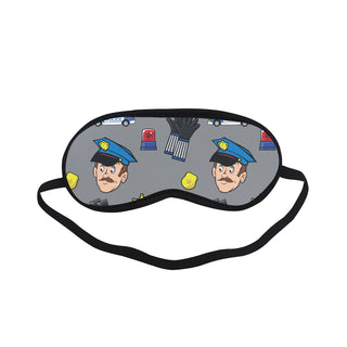 Cop Pattern Sleeping Mask - TeeAmazing