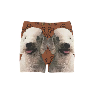 Bedlington Terrier Dog Briseis Skinny Shorts (Model L04) - TeeAmazing