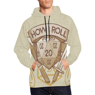 How I Roll All Over Print Hoodie for Men - TeeAmazing